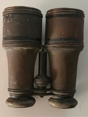 WWI era VERDI PARIS Brass Field Binoculars